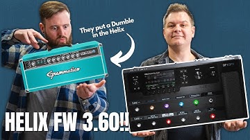 Line 6 HX Firmware 3.60 // New amps, cabs, and New Presets!