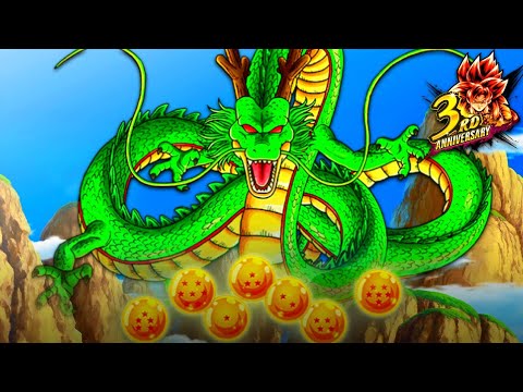 Summoning Shenron !! 🐉3rd Anniversary DRAGON BALL LEGENDS ...