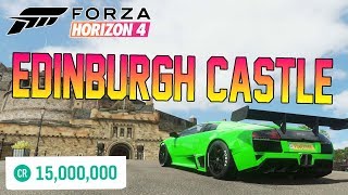 Forza Horizon 4 - BUYING THE $15,000,000 EDINBURGH CASTLE! What Happens?