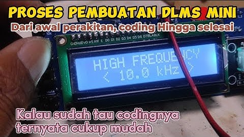proses pembuatan dlms sederhana menggunakan arduino uno