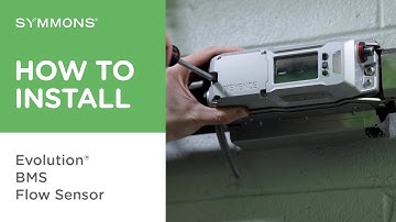 How to Install Water Flow Sensors | Evolution® BMS | Symmons Industries