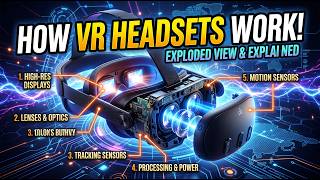How Virtual Reality Headsets Work – Convincing Your Brain You Are Somewhere Else.