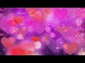 Сердечки фон | heart | animation | background video | футажи | ФутаЖОР