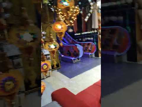 beautiful decorations .roaming around at the old market in dubai ...