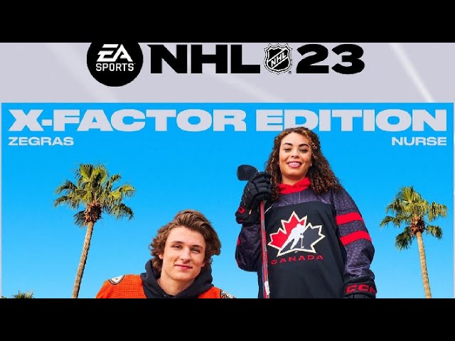 Cover guy! Trevor Zegras and friends talk about new EA NHL 23 cover