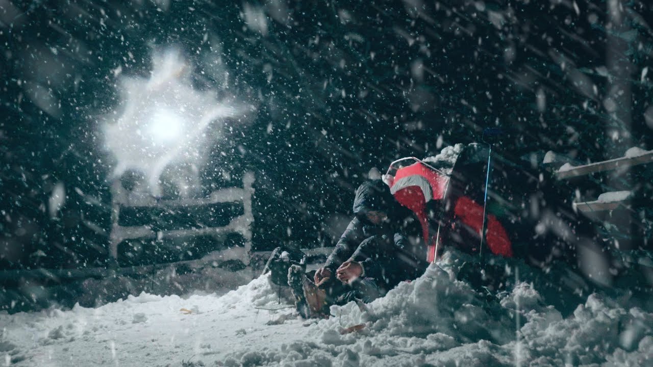 생애 최악의 폭설사태 등산통제 입산금지 불법이 난무했던 설산 백패킹