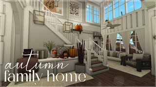 Bloxburg | Autumn Family Home | Roblox | House Build