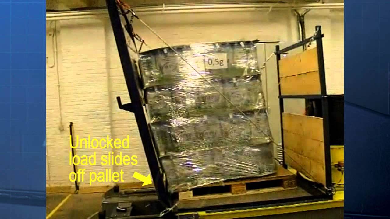 Pallet Grip safely locks your load to the pallet YouTube