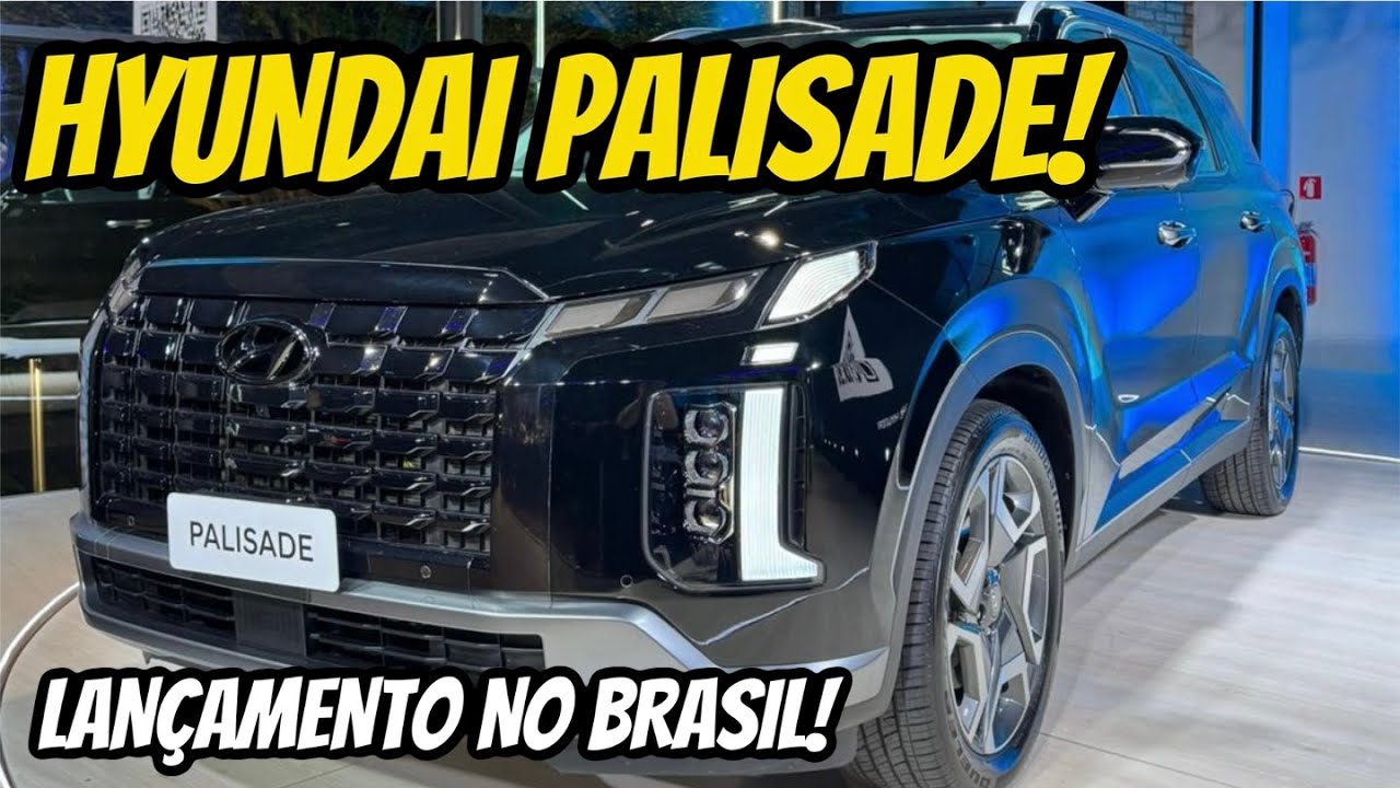 NOVO Hyundai Palisade 2025 - LANÇAMENTO NO BRASIL! - O SUV MAIS LUXUOSO ...