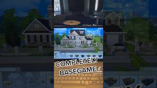 Move in Ready BASEGAME House in The Sims 4! #sims #sims4 #thesims #ts4 #sims4build #gaming