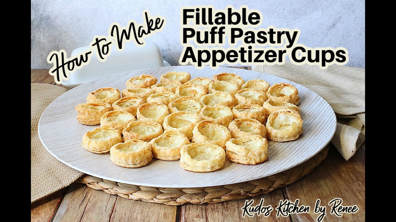How to Make Puff Pastry Appetizer Cups - YouTube