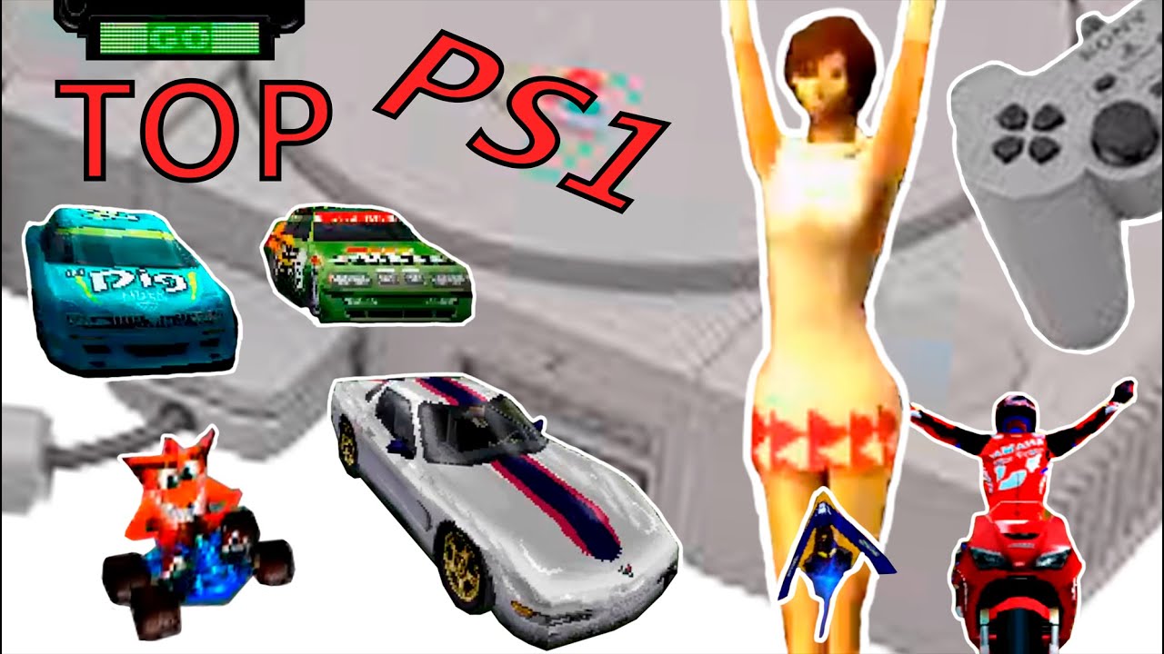 TOP 10 Best PS1 Racing Games YouTube