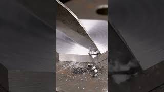 Hexagonal metal plate cutting ASMR #viral #likeforlike