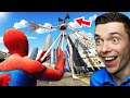 Defeating MEGA SIREN HEAD As SPIDER-MAN In GTA 5 (Battle)