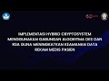 Implementasi Hybrid Cryptosystem untuk Meningkatkan Keamanan Data Rekam Medis Pasien