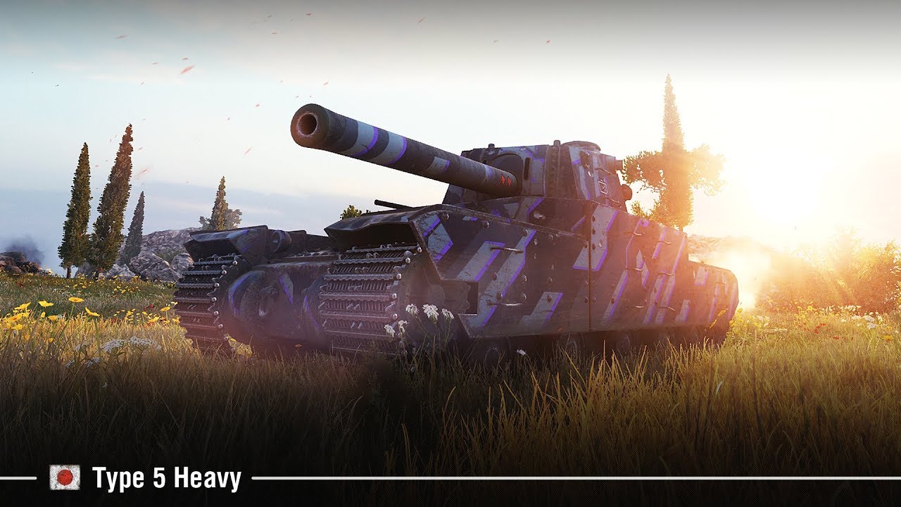как играть в 21 Type 5 Heavy берёт Третью отметку | 10K настрелял и 12K вытанковал