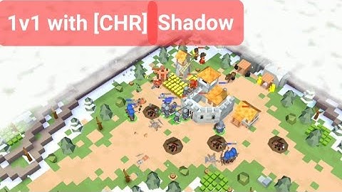 1v1 with [CHR] Shadow | Rts Siege Up online gameplay | #rts #siegeup #gameplay