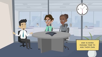 An example of a GOOD candidate experience at interview