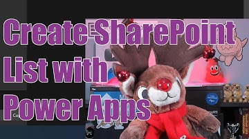 Create SharePoint List using Power Apps and Power Automate