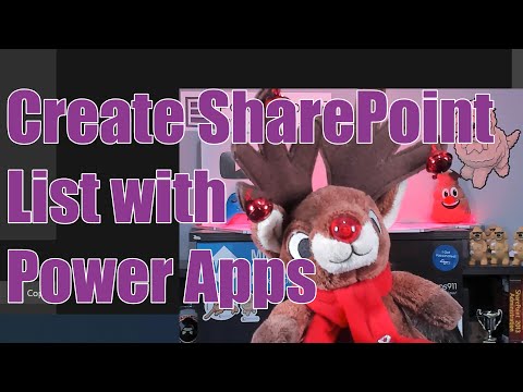 Create SharePoint List using Power Apps and Power Automate