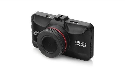 Minolta 1080p Dash Cam w/Night Vision/Motion Detection