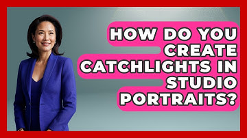 How Do You Create Catchlights In Studio Portraits? - Image Review Studio