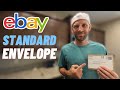 How to Ship with eBay Standard Envelope - Mail Cards, Stamps & Money!