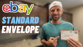 How to Ship with eBay Standard Envelope  Mail Cards, Stamps & Money!