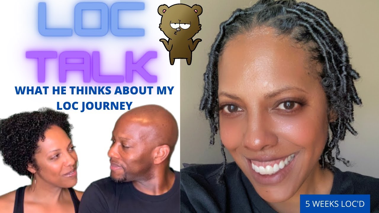 5 WEEKS LOCD | STARTER LOCS | COMB COILS | WHAT HE THINKS | LOC TALK Q&A