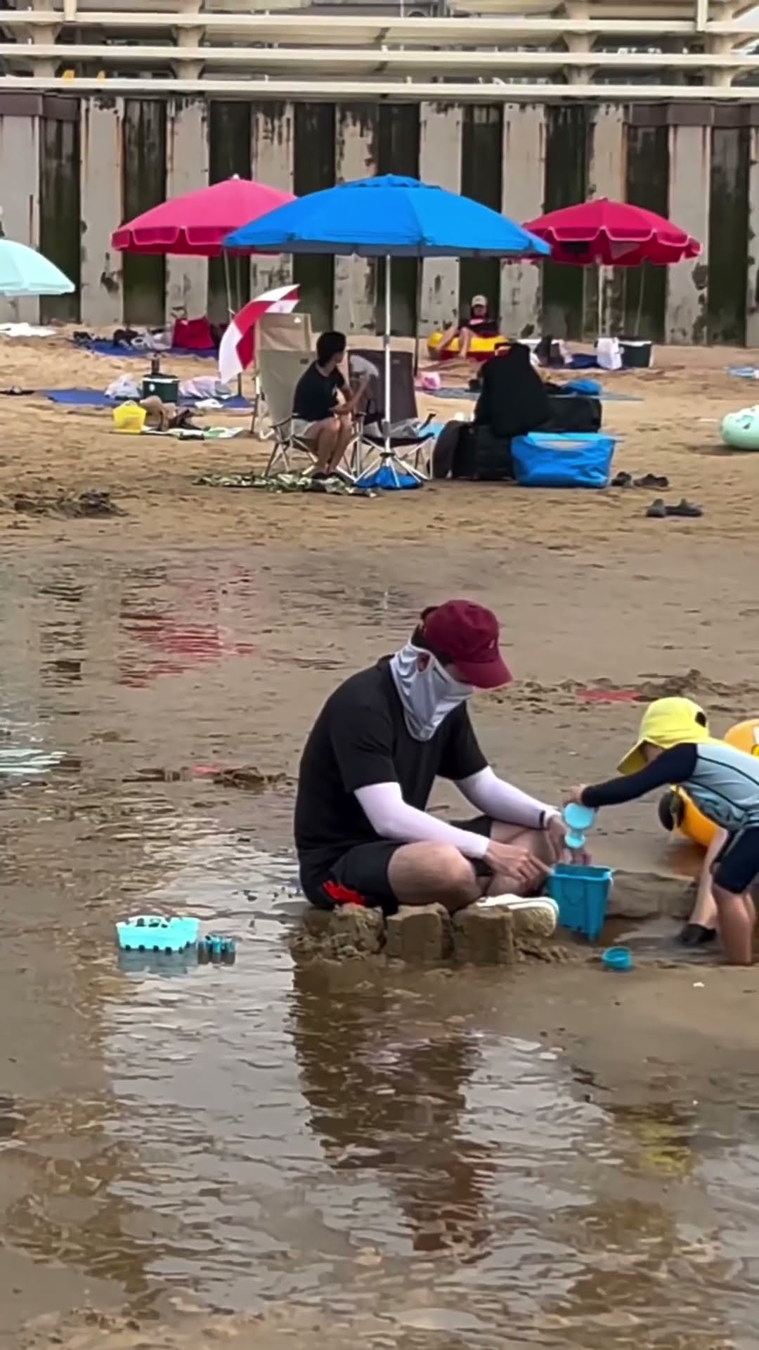 Cuando vas a la playa de Corea