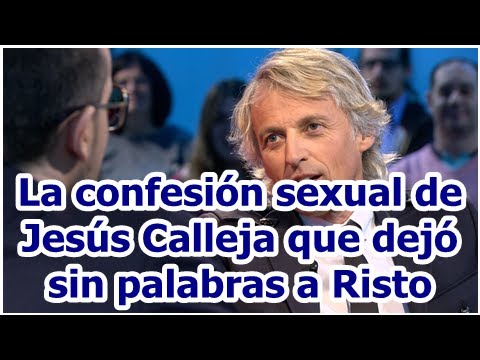 La confesión sexual de Jesús Calleja que dejó sin palabras a Risto