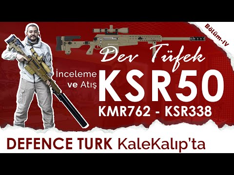 Türkiye'nin İlk .50 Kalibre Anti-Materyal Keskin Nişancı Tüfeği: KSR50 | KALEKALIP Bölüm IV