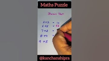 Puzzle | maths puzzle #shorts #trending #youtubeshorts #viral #kanchanshipra #puzzle