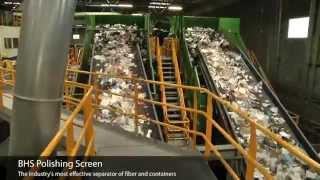 BHS Polishing Screen: Containers and Fiber Recycling Equipment