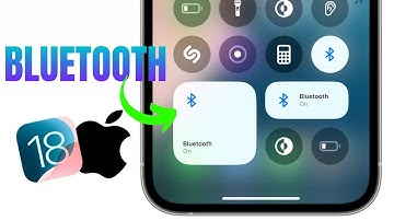 iOS18 - How to Add Bluetooth to Control Center on iPhone