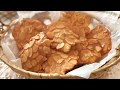 Almond Crisps / Almond Tuile Cookies 杏仁酥片/杏仁瓦片