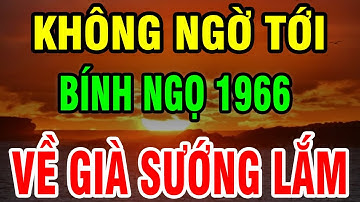 8 Bí Ẩn Tuổi Bính Ngọ 1966: Một Đời Gieo Thiện Hậu Vận Được TRỜI BAN LỘC, Không Xem Hối Hận Cả Đời!
