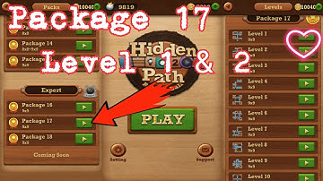 Roll the ball Hidden path || Expert || package 17 || Level 1 || Level 2 || All Level || game play