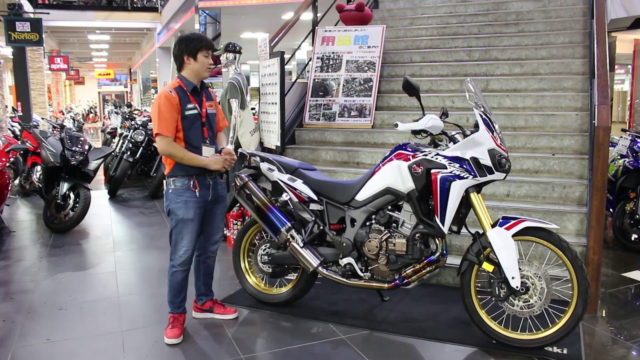 中古車両のご紹介 ホンダ Crf1000lアフリカツイン Dctモデル Youtube