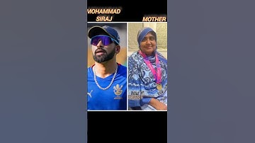 Mohammad Siraj with his family 😘 #shorts #siraj