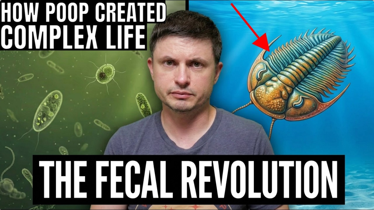 Thumbnail for “How Ancient Poop Literally Evolved Complex Life on Earth”.