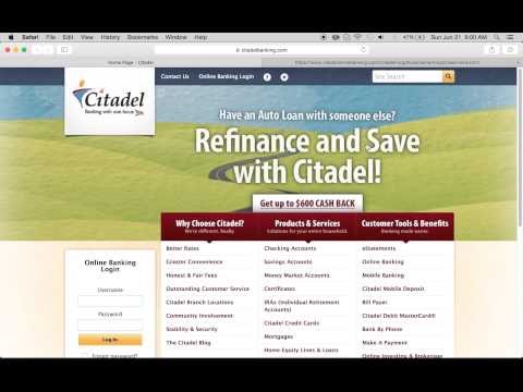 Citadel Bank Online Banking Login | Enroll