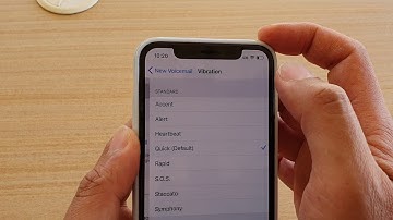 iPhone 11 Pro: How to Turn Off New Voicemail Vibration / Change Vibration Pattern
