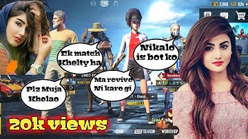 Join Random Squad Of Girls Like Bot | Challenge Them For 1v3 TDM | M416 ToOoRi Gaming