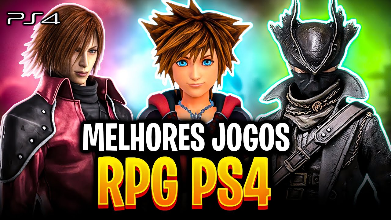 Jogos RPG PS4 - PS4 