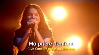 Erza Muqoli - Ma Prière Denfant Concert Privé Au Cinéma