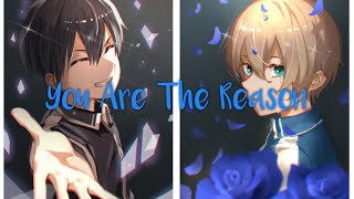 「Nightcore」You Are The Reason - Calum Scott [Switching Vocals   Lyrics]