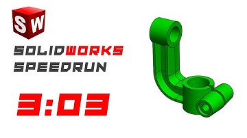 FLAG POLE ADAPTER TUTORIAL | SOLIDWORKS | 3:03