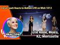 Vocal Coach Reacts to Julie Anne, Moira, KZ, Morissette｜Mellow LIVE on Wish 107.5 #rozette #wish1075