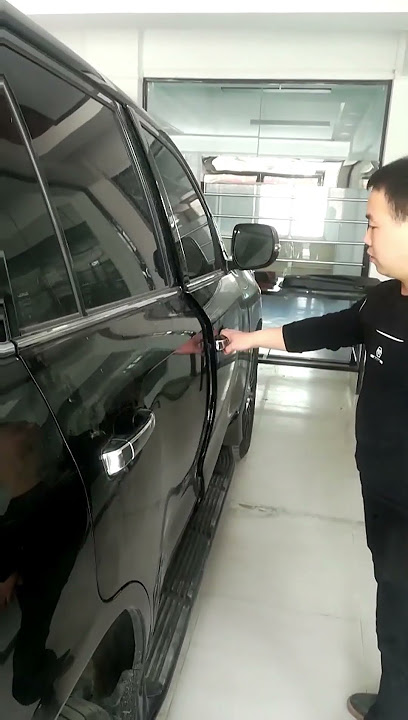 LEXUS LX Soft Close Door Closing Mechanism Demo After Retrofit #lexuslx #softclosedoor #ruiyyco